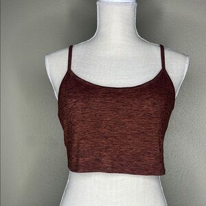 Wild Fable‎ Brown Camisole Crop Top Rust Size M